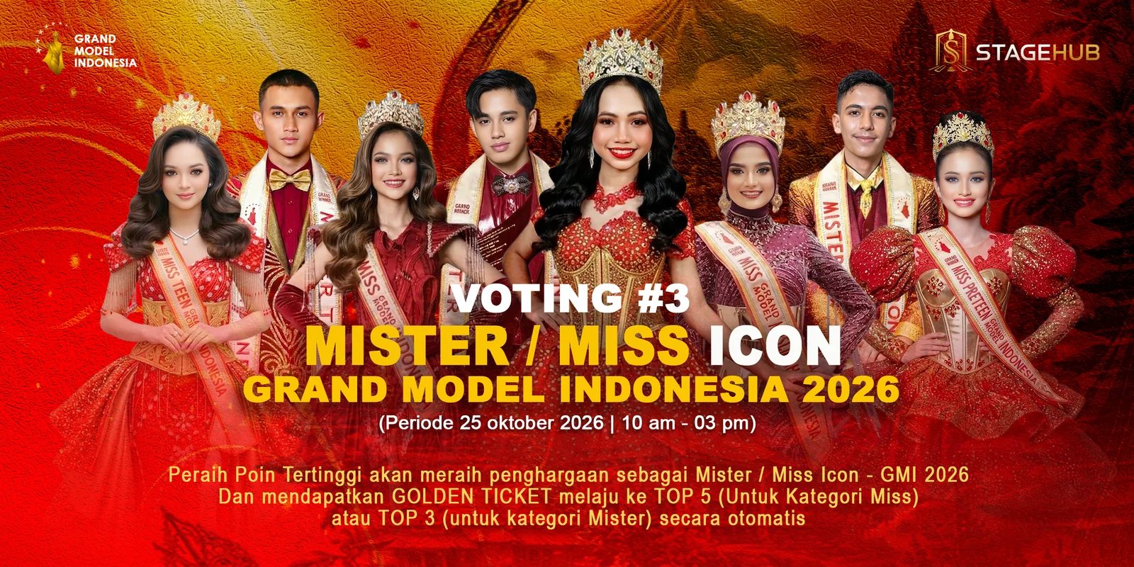 Voting #3 - Icon GMI 2026